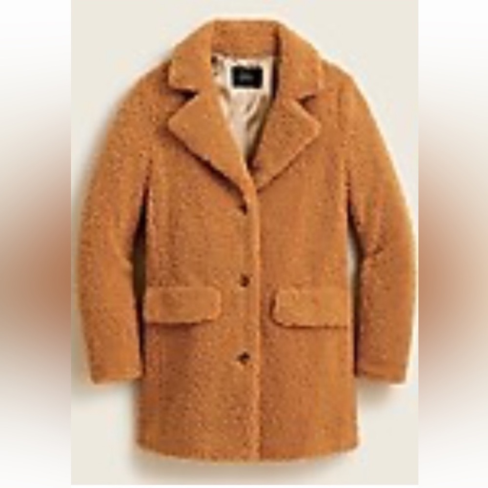 J. Crew Teddy Sherpa coat